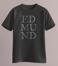 Lade das Bild in den Galerie-Viewer, Herrenshirt Schwarz "ED MU ND"
