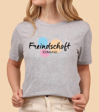 Lade das Bild in den Galerie-Viewer, Damenshirt Grau "Freindschoft"
