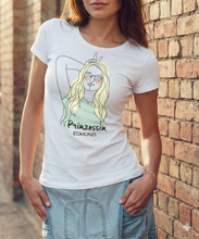 Lade das Bild in den Galerie-Viewer, Damenshirt Weiß "Prinzessin"
