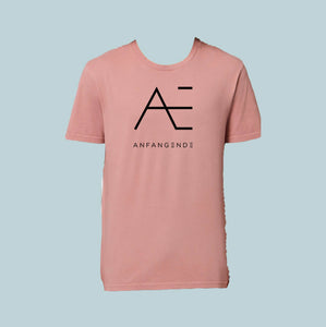 T-Shirt Rosa / Schwarz